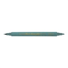Zig Kaligrafi Kalemi Çift Uçlu TC-3100 92 Blue Gray - Zig