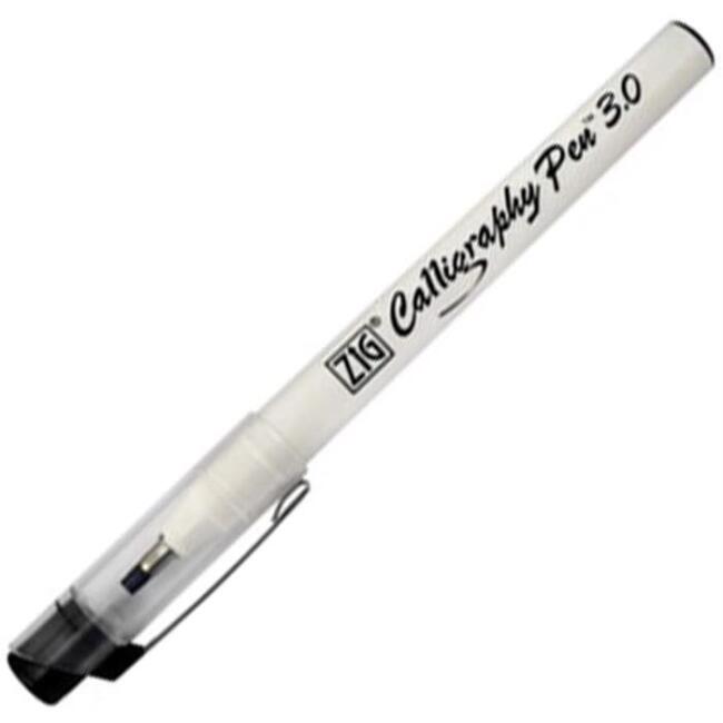 Zig Kaligrafi Kalemi PCA-310 Siyah 3 mm - 1