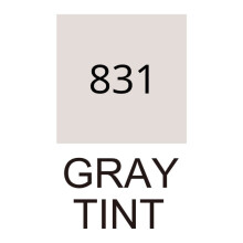 Zig Kurecolor CNKC-2200 Fine&Brush For Manga Çift Taraflı Marker Kalem Gray Tint 831 - Zig (1)