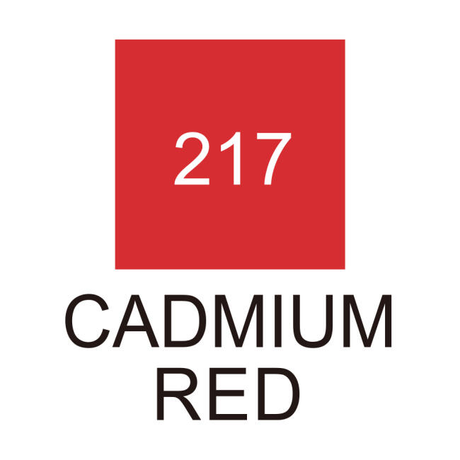 Zig Kurecolor CNKC-2200 Fine&Brush For Manga Çift Taraflı Marker Kalem Cadmium Red 217 - 2