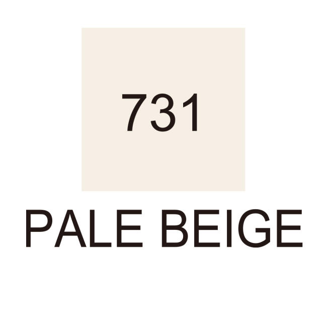 Zig Kurecolor CNKC-2200 Fine&Brush For Manga Çift Taraflı Marker Kalem Pale Beige 731 - 2