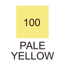 Zig Kurecolor KC-3000 Twin S Marker Kalem 100 Pale Yellow - Zig (1)