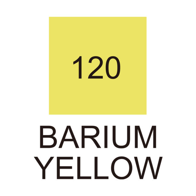 Zig Kurecolor KC-3000 Twin S Marker Kalem 120 Barium Yellow - 2