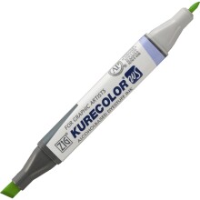 Zig Kurecolor KC-3000 Twin S Marker Kalem 124 Yellow Green - Zig