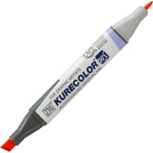 Zig Kurecolor KC-3000 Twin S Marker Kalem 215 Scarlet Red - Zig