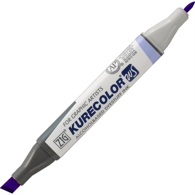 Zig Kurecolor KC-3000 Twin S Marker Kalem 317 Blue - 1
