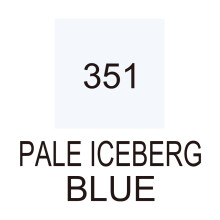 Zig Kurecolor KC-3000 Twin S Marker Kalem 351 Pale Iceberg Blue - 2