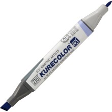 Zig Kurecolor KC-3000 Twin S Marker Kalem 367 Dull Blue - Zig