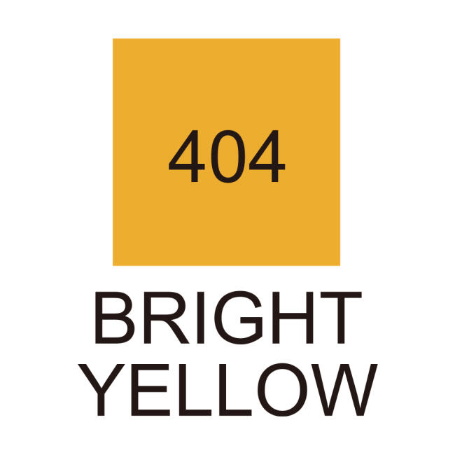 Zig Kurecolor KC-3000 Twin S Marker Kalem 404 Bright Yellow - 2
