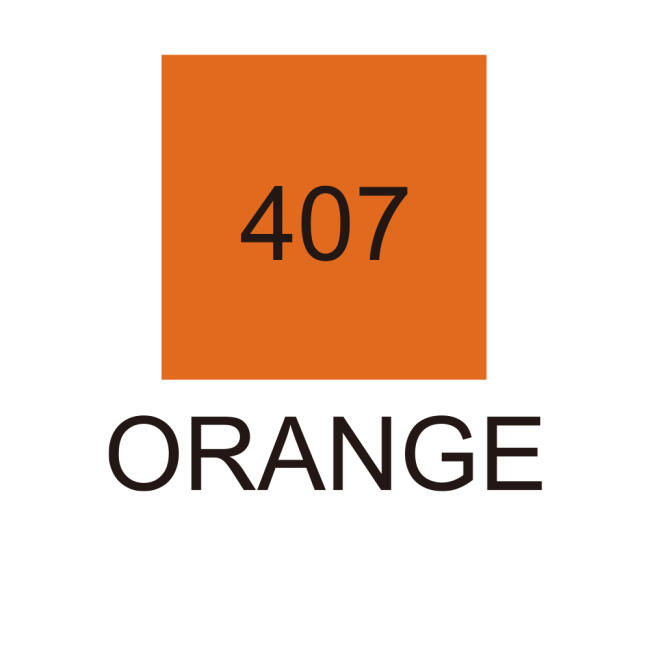 Zig Kurecolor KC-3000N Twin WS Çift Taraflı Grafik Marker Kalem Orange 407 - 2