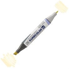 Zig Kurecolor KC-3000 Twin S Marker Kalem 421 Cream Yellow - Zig