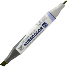 Zig Kurecolor KC-3000 Twin S Marker Kalem 545 Olive Green - 1