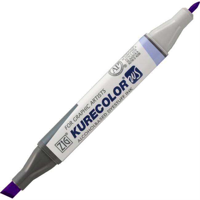 Zig Kurecolor KC-3000 Twin S Marker Kalem 607 Violet - 1