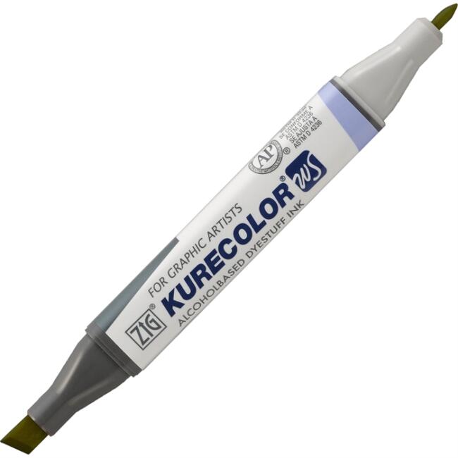Zig Kurecolor KC-3000N Twin WS Çift Taraflı Grafik Marker Kalem Light Chestnut 766 - 1
