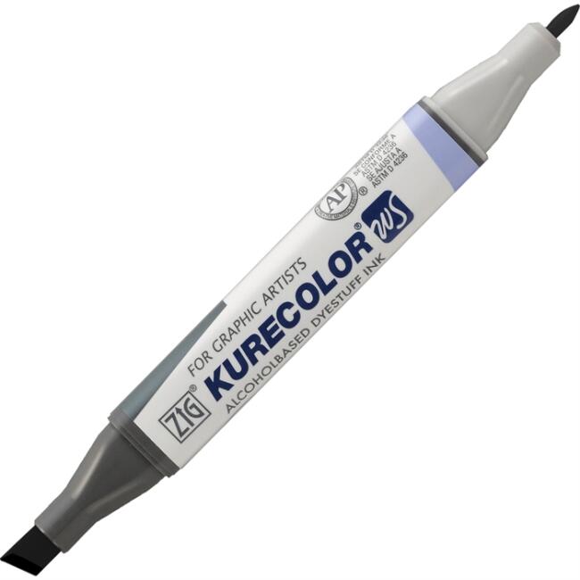 Zig Kurecolor KC-3000N Twin WS Çift Taraflı Grafik Marker Kalem Gray Brown 803 - 1