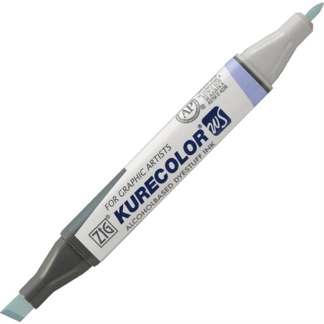 Zig Kurecolor KC-3000 Twin S Marker Kalem 822 Blue Gray 1 - 1