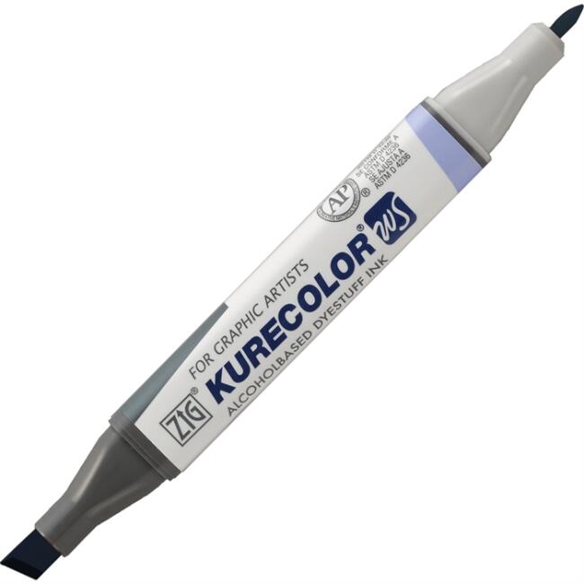 Zig Kurecolor KC-3000 Twin S Marker Kalem 832 Blue Gray - 1