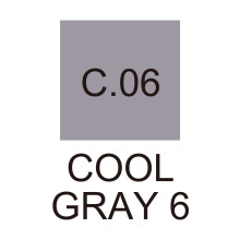 Zig Kurecolor KC-3000 Twin S Marker Kalem C06 Cool Gray 6 - Zig (1)