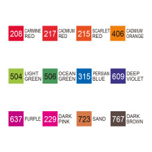 Zig Kurecolor Twin Ws 12’li Marker Seti Brilliant Colors - ZIG (1)