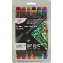 Zig Kurecolor Twin Ws 12’li Marker Seti Brilliant Colors - Zig