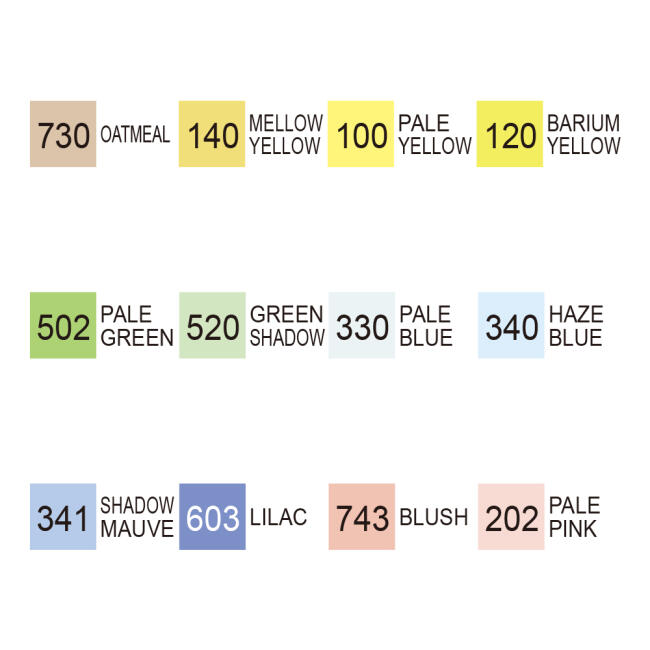 Zig Kurecolor Twin Ws 12’li Marker Seti Pale Colors - 2