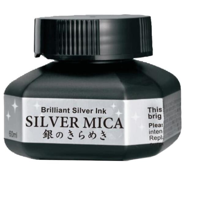 Zig Silver Mica Metalik Gümüş Mürekkep 60 ml - 2